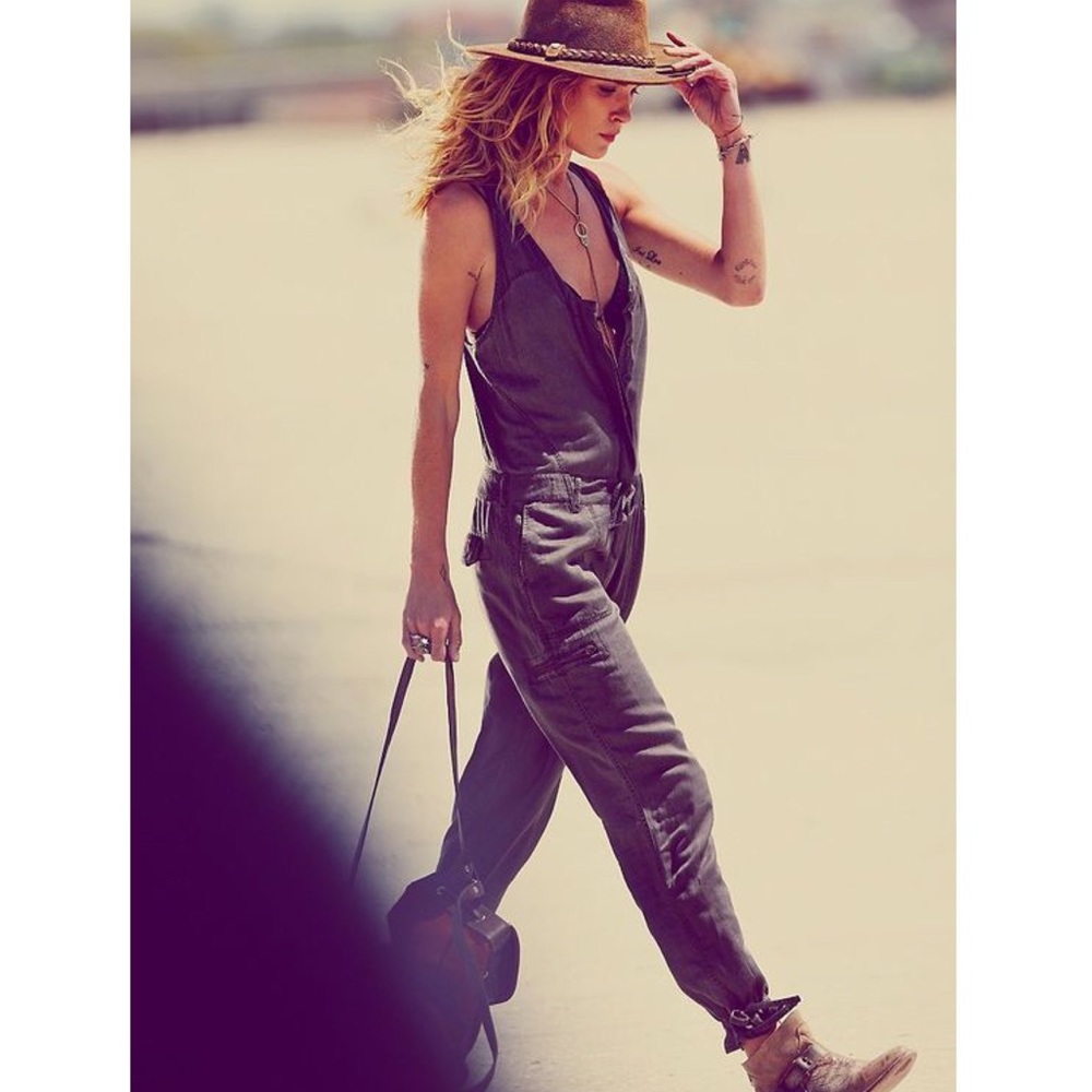 FREE PEOPLE 'Roaring Rayon Jumpsuit'